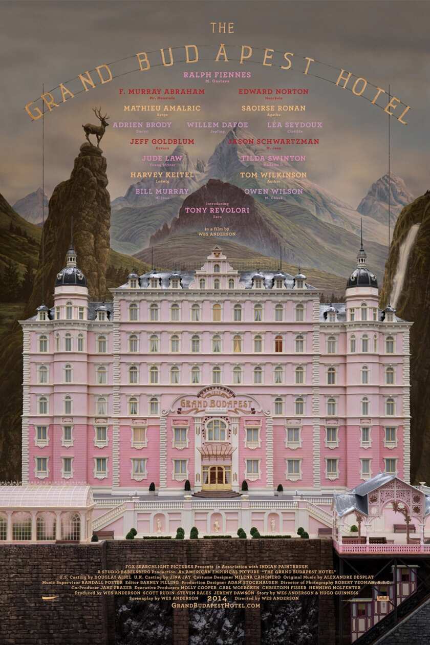 The Grand Budapest Hotel film poster