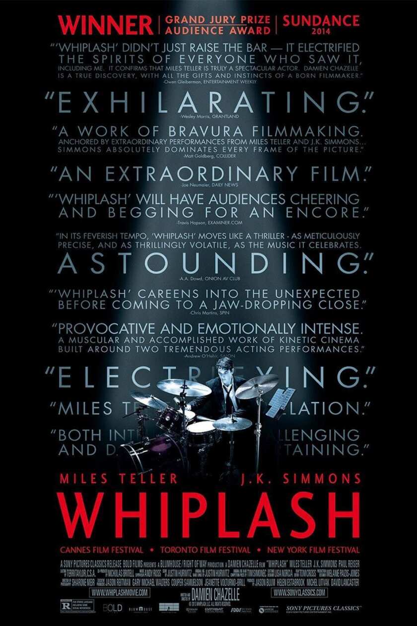 Whiplash film poster